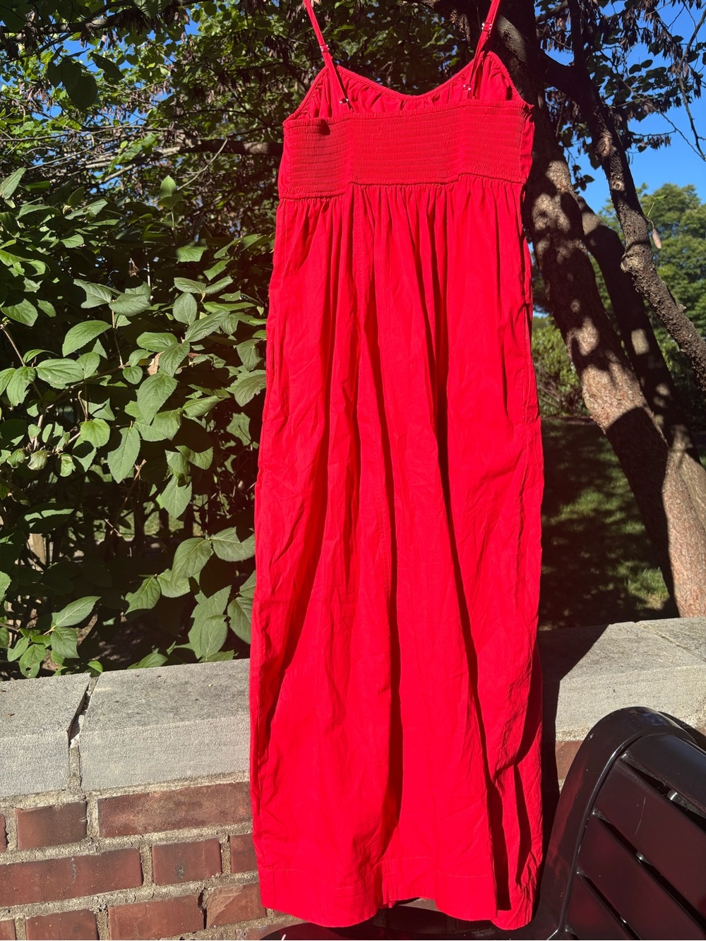 Maeve Red Spaghetti-Strap Maxi Dress - Picture 4 of 5